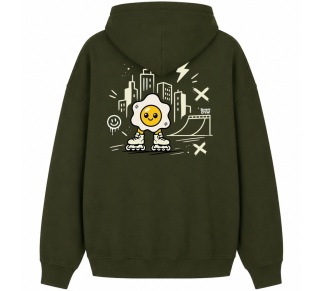 Bluza Bumpie Crew GLOW MODE - CITY (khaki)