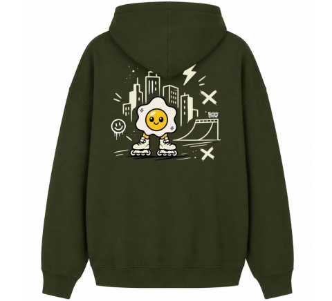 Bluza Bumpie Crew GLOW MODE - CITY (khaki)