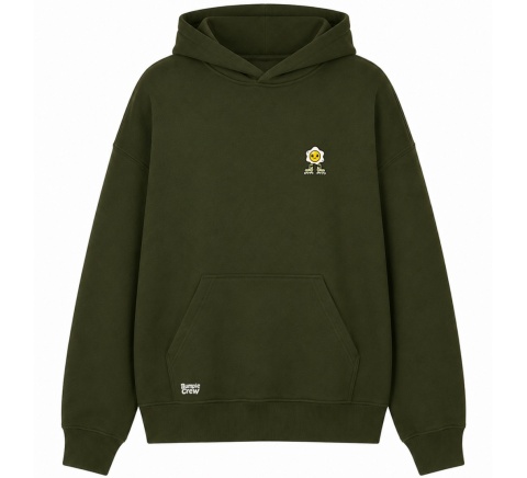 Bluza Bumpie Crew GLOW MODE - CITY (khaki)