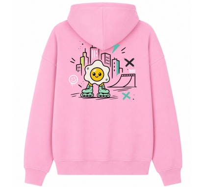 Bluza Bumpie Crew GLOW MODE - CITY (różowa)