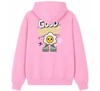 Bluza Bumpie Crew GLOW MODE - VIBES (różowa)