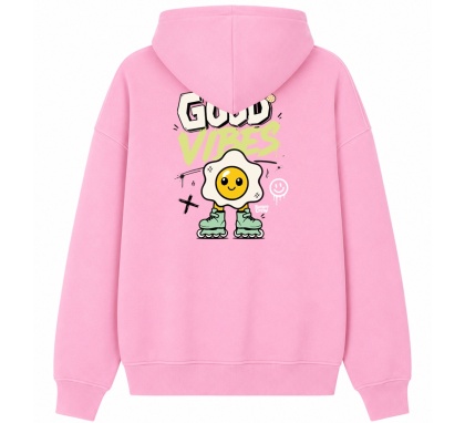 Bluza Bumpie Crew GLOW MODE - VIBES (różowa)