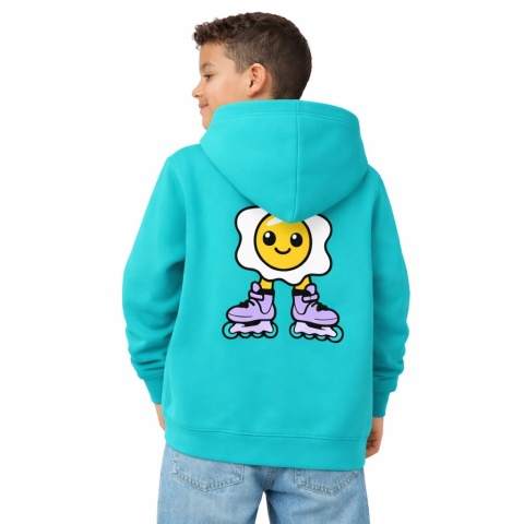 bluza dla rolkarza turkusowa