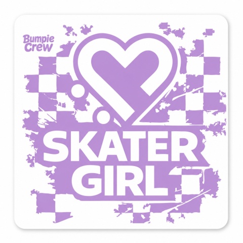 Naklejka Bumpie Crew Skater girl