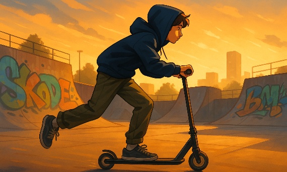 Jak zacząć jeździć na hulajnodze? Poradnik dla początkujących i dzieci